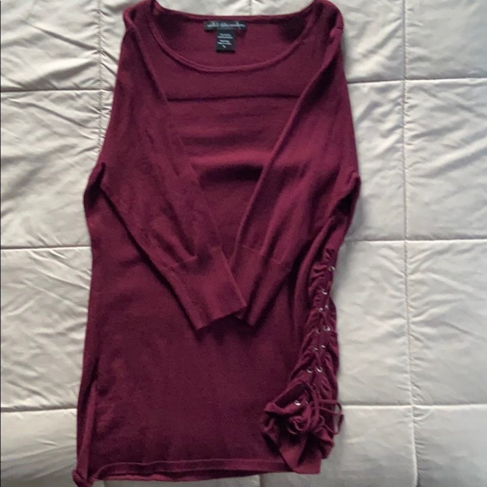 Women’s Sweater With Side Tie